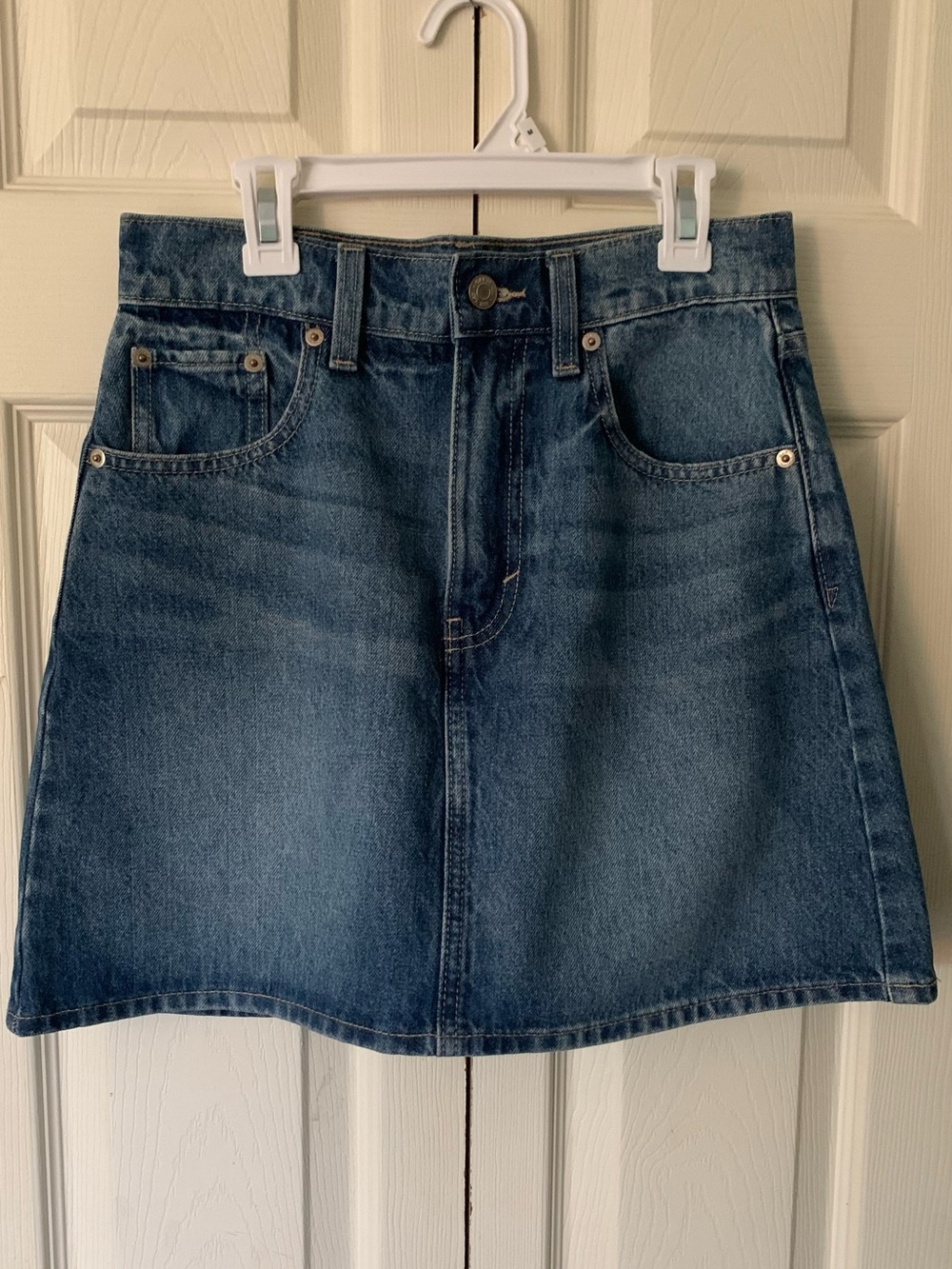 Gap Classic Blue Denim Mini Skirt - Women's 29 waist